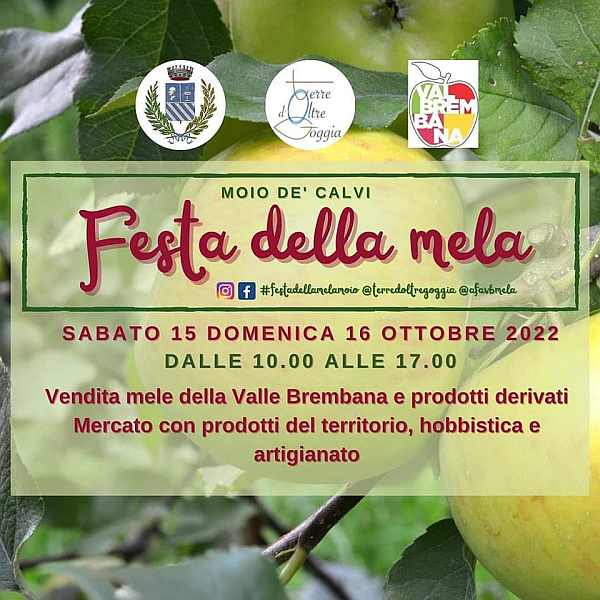 Moio De' Calvi (BG)
"Festa della Mela"
15-16 Ottobre 2022