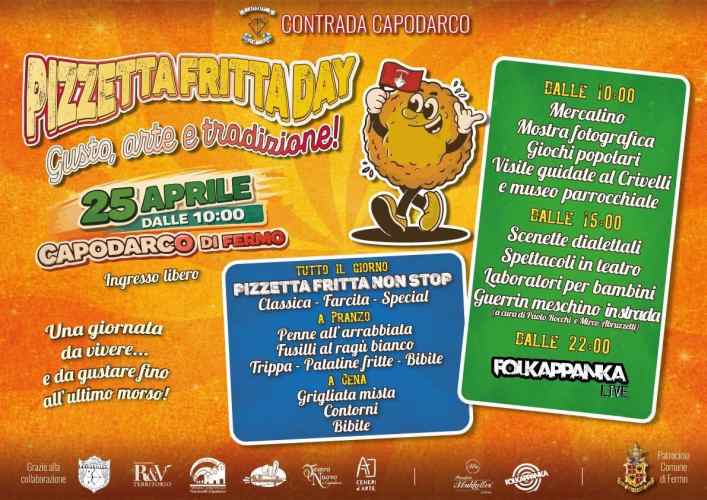 Capodarco (FM)
"Pizzetta Fritta Day" 
25 Aprile 2026 