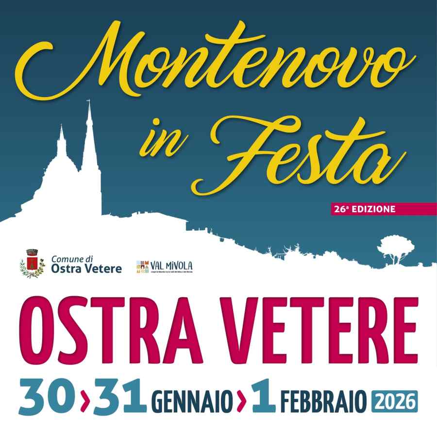 Ostra Vetere (AN)
"Montenovo in Festa"
30-31 Gennaio 01 Febbraio 2026