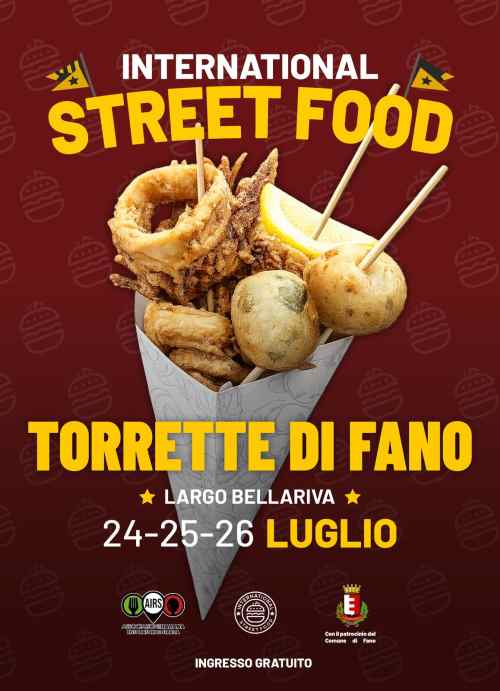 Torrette di Fano (PU) International Street Food 24-25-26 Luglio 2026