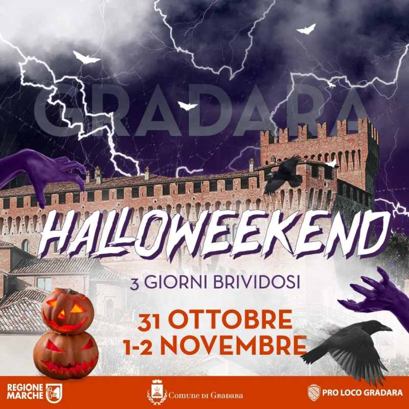 Gradara (PU)
"Halloweekend"
31 Ottobre 1-2 Novembre 2025 