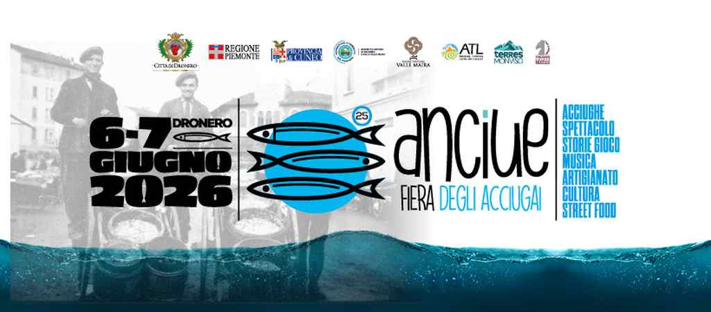Dronero (CN)
"Anciue Fiera degli Acciugai"
06-07 Giugno 2026