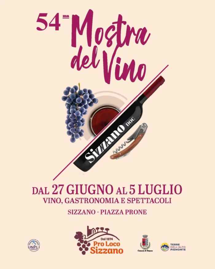 Sizzano (NO)
"Mostra del Vino"
dal 27 Giugno al 5 Luglio 2026