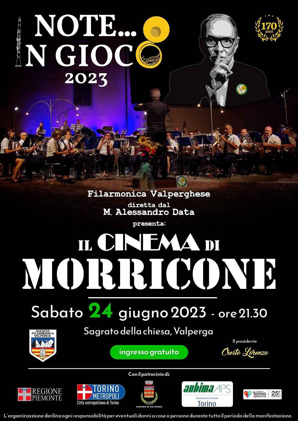 Valperga (TO)
"Note in Gioco"
25-26 Giugno 2022