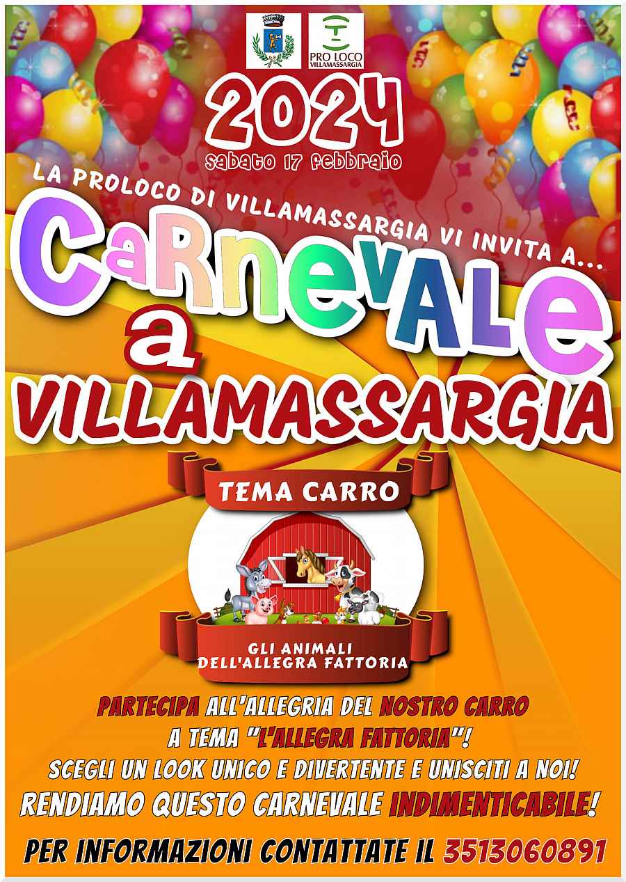 Villamassargia
"Carnevale"
18 Febbraio 2023