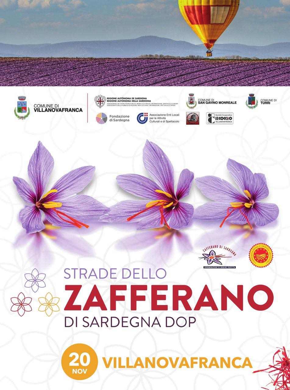 Villanovafranca (SU)
"Strade dello Zafferano di Sardegna DOP"
20 Novembre 2022
