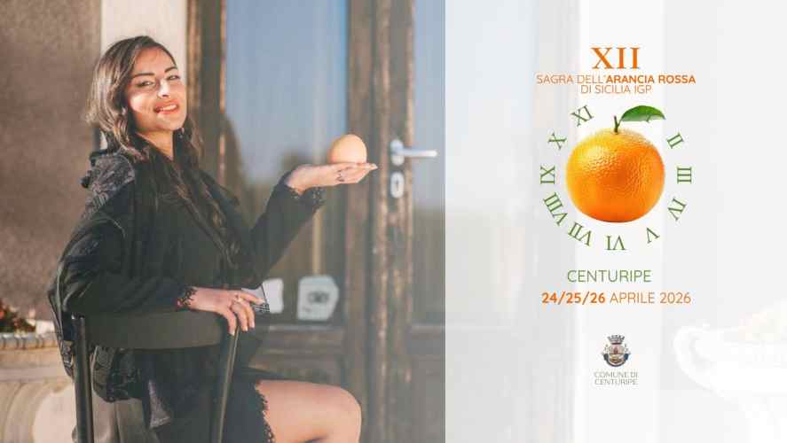 Centuripe (EN) 
"Sagra dell'Arancia Rossa di Sicilia IGP"
24-25-26 Aprile 2026