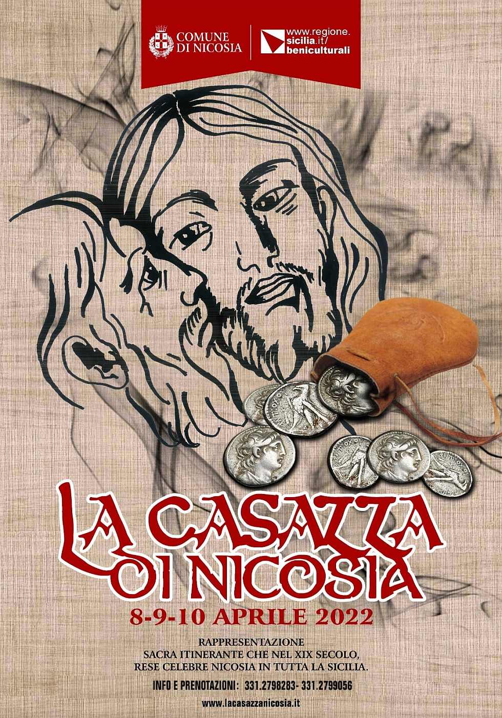 Nicosia (EN)
"La Casazza"
8-9-10 Aprile 2022