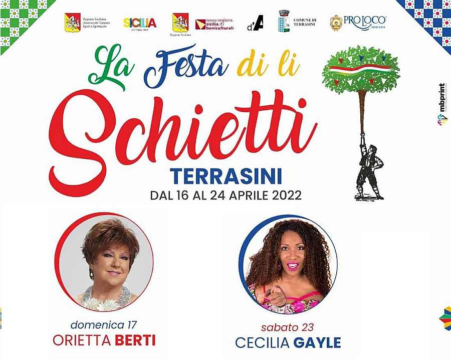 Terrasini (PA)
"La Festa di li Schietti"
dal 16 al 24 Aprile 2022