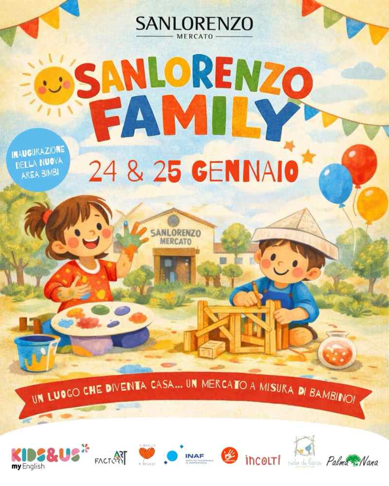 Palermo
"SanLorenzo Family"
24-25 Gennaio 2026