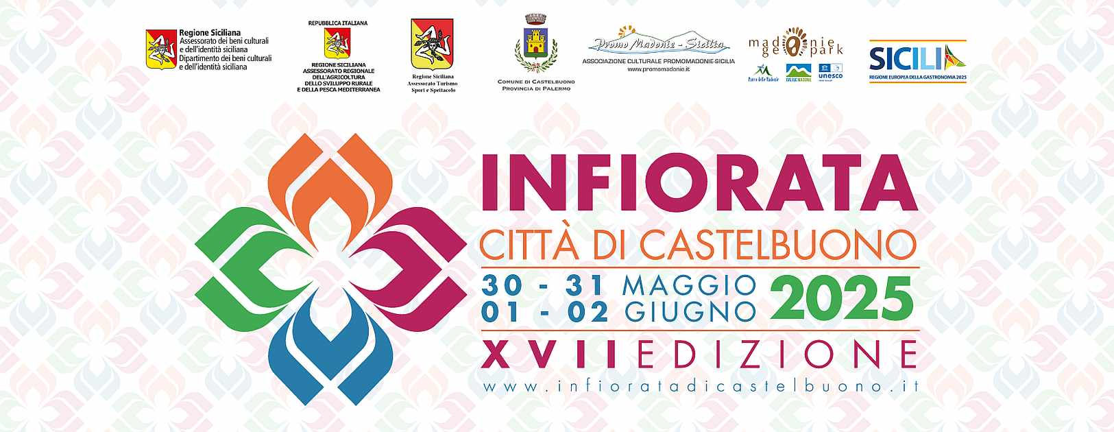 Castelbuono (PA)
"Infiorata"
30-31 Maggio 1-2 Giugno 2025