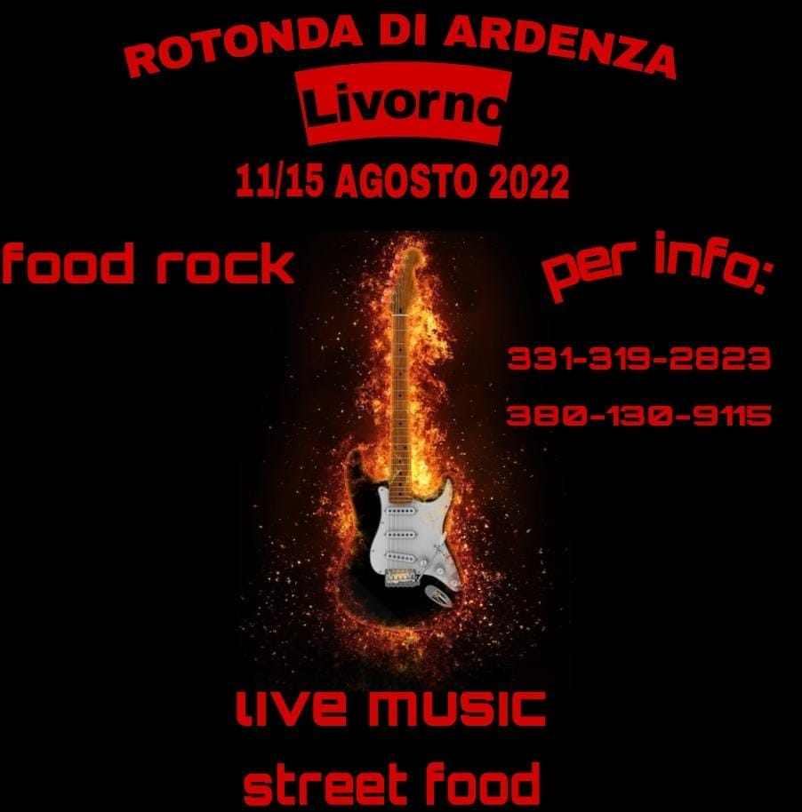 Ardenza (LI)
"Anfiteatro Music Fest & Street Food"
dall'11 al 15 Agosto 2022