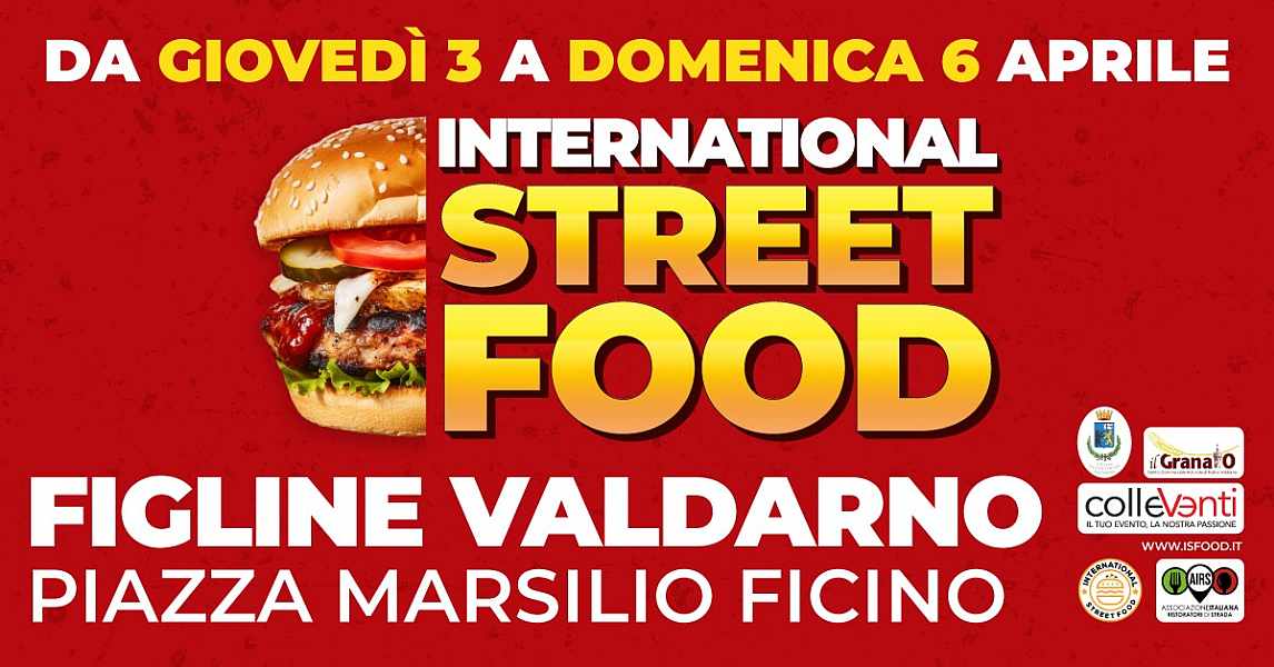 Figline Valdarno (FI)
"International Street Food"
3-4-5-6 Aprile 2025