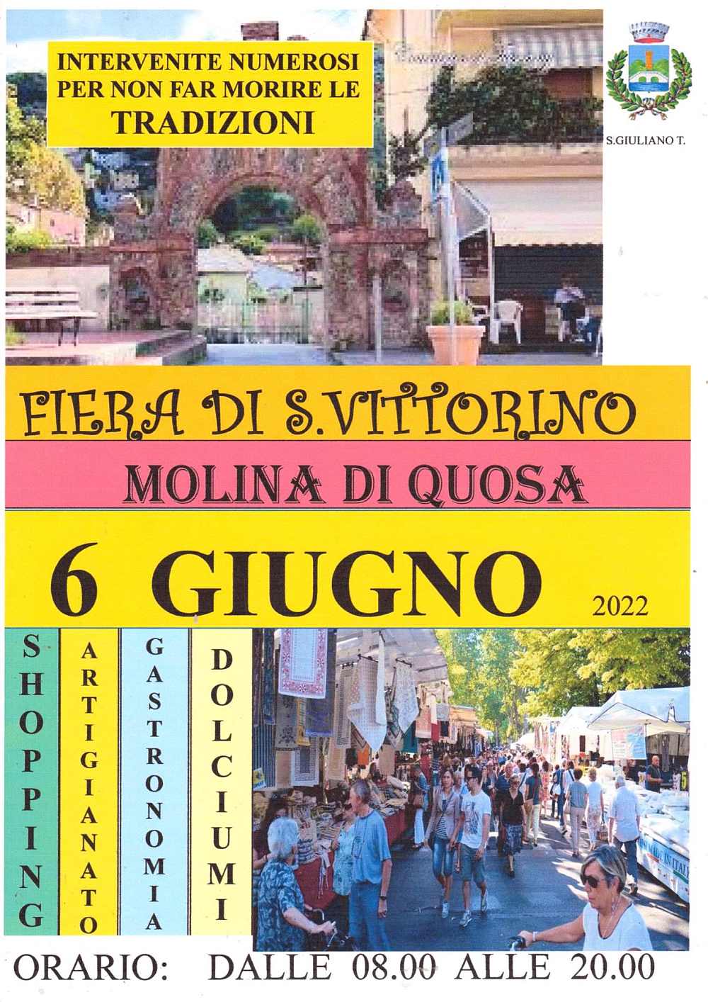 Molina di Quosa (PI)
"Fiera di San Vittorino"
6 Giugno 2022