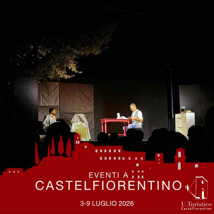 Castelfiorentino (FI)
"Programma eventi"
dal 3 al 9 Luglio 2026 