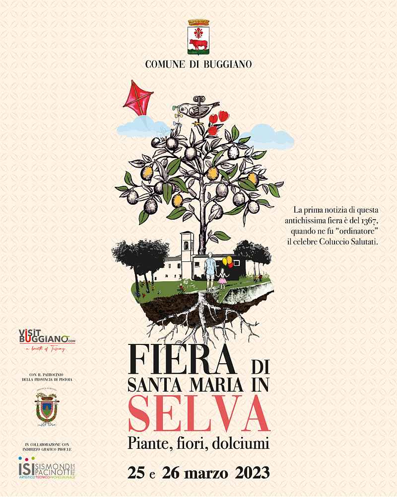 Buggiano (PT)
"Fiera in Selva"
25-26 Marzo 2023
