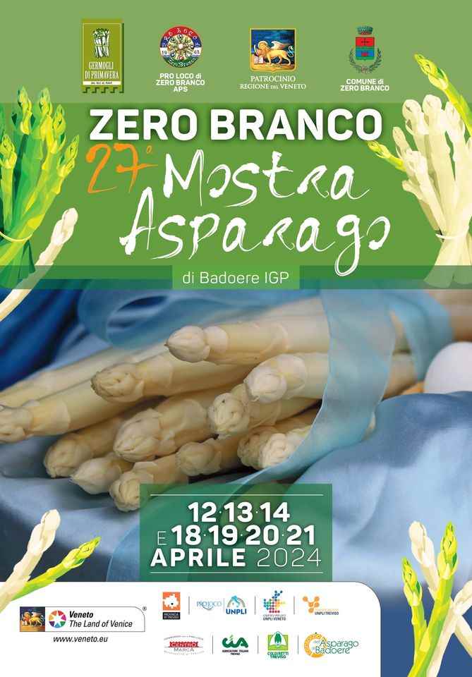 Zero Branco (TV)
"26^ Mostra Asparago"
14-15-16 / 21-22-23 Aprile 2023