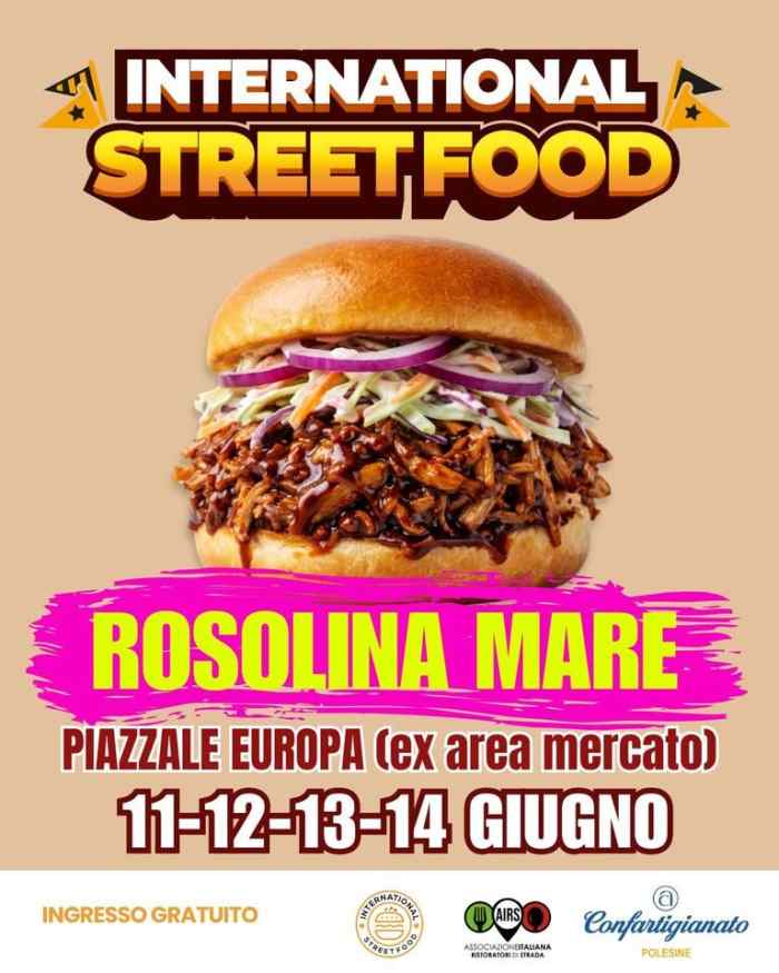 Rosolina Mare (RO)
"International Street Food"
dall'11 al 14 Giugno 2026