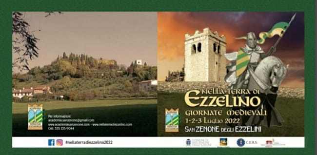 San Zenone degli Ezzelini (TV)
"Nella Terra di Ezzelino"
1-2-3 Luglio 2022 