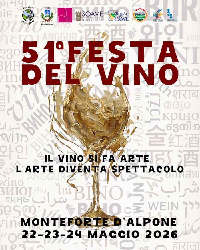 Monteforte d'Alpone (VR)
"51ª Festa del Vino"
22-23-24 Maggio 2026