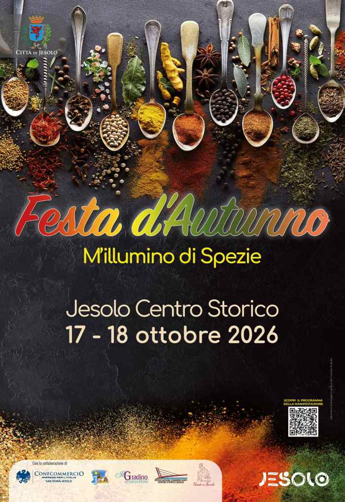 Immagine di presentazione dell'evento M'Illumino di Spezie a Jesolo