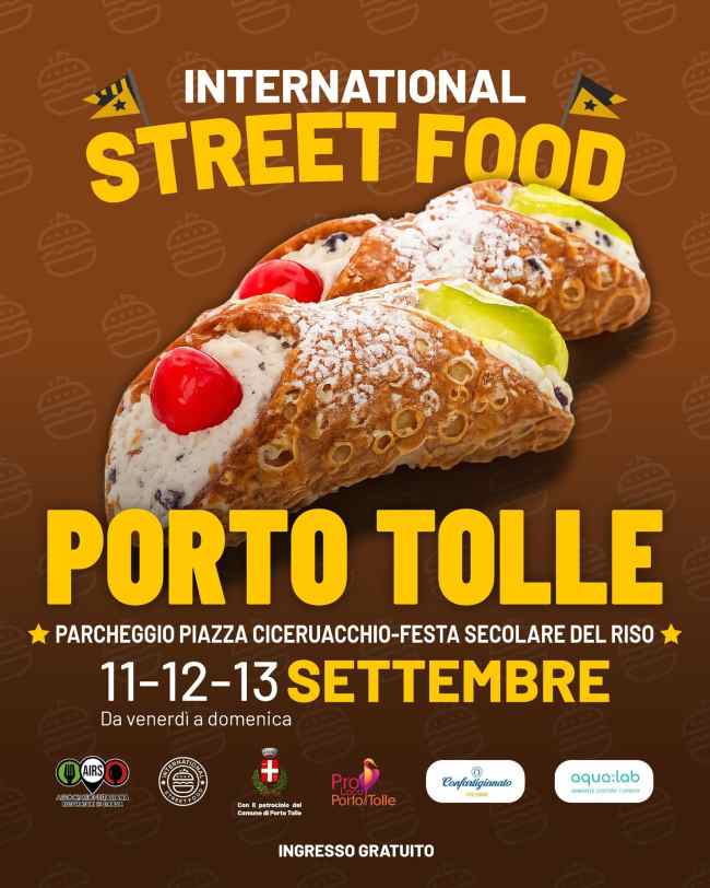 Porto Tolle (RO) - International Street Food - 11-12-13 Settembre 2026